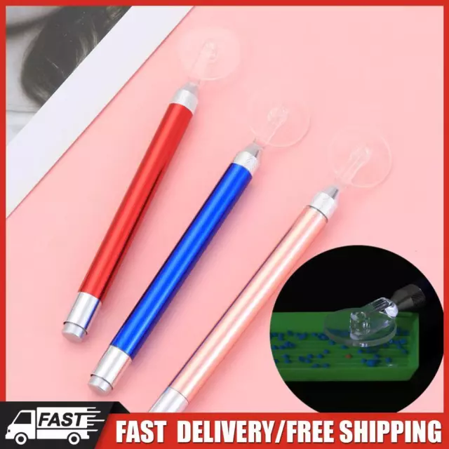 Diamond Painting Tools Kit Diamond Painting Pen Tools Set Glue Clay LED Light DE