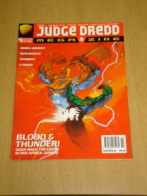 2000Ad Megazine #10 Vol 3 Judge Dredd*