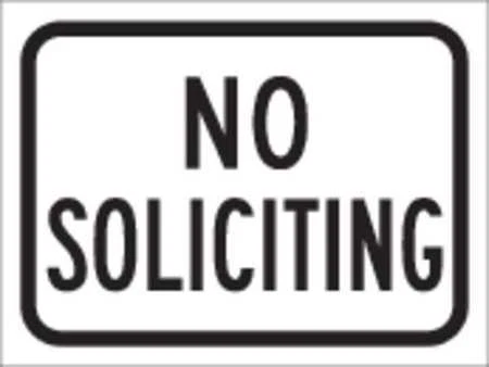 Brady 115527 Traffic Sign, 9 In H, 12 In W, Aluminum, Rectangle, English, 115527