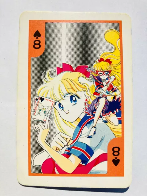 Serena 8 Sailor Moon Playing Card by Nakayoshi magazine From Japan 1992 F/S