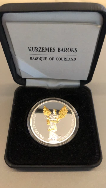 2014 Latvia 5 € coin   Baroque of Courland