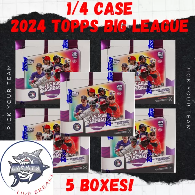 BALTIMORE ORIOLES -  2024 Topps Big League 1/4 Case 5-Box Break #4!