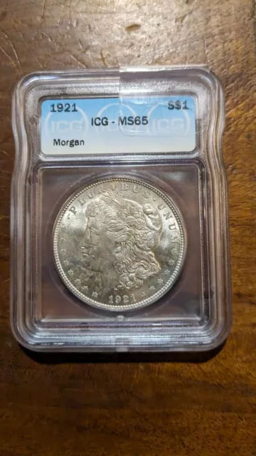 1921-S Morgan Dollar MS Mint State High Grade 90% Silver US Coin Collectible