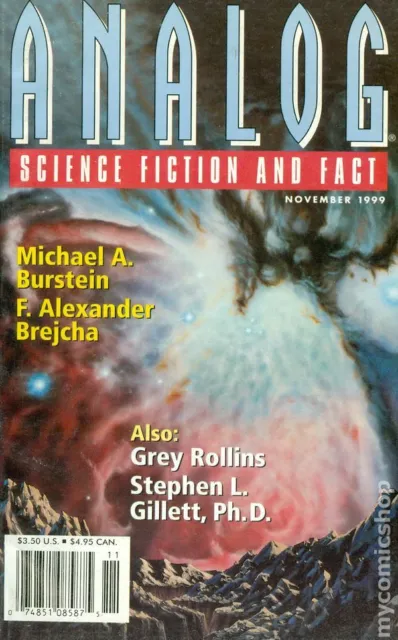 Analog Science Fiction/Science Fact Vol. 119 #11 VG 1999 Stock Image Low Grade