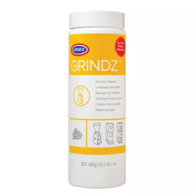 Urnex Grindz Professional Coffee Grinder Cleaning Tablets, Gluten Free, 430g