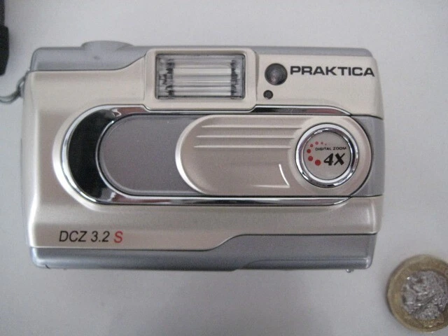 EXTENSILO 2x batteria compatibile con Praktica DCZ 8.3, DCZ 10.4 fotocamera digitale DSLR (800mAh, 3,7V, Li-Ion