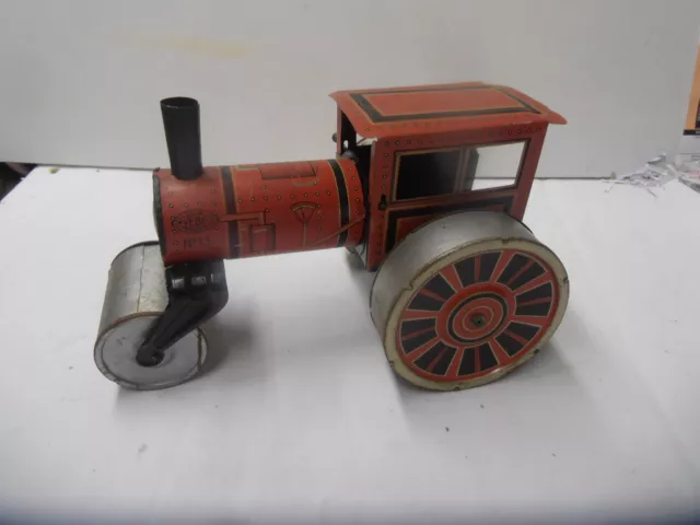 Jouet Ancien Tracteur Tole Vebe Vb Victor Bonnet