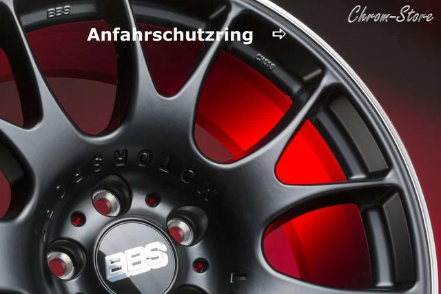 ✅BBS 22 Zoll Edelstahl Anfahrschutzring CH-R 2, CH-RII, 10024358 Anfahrschutz
