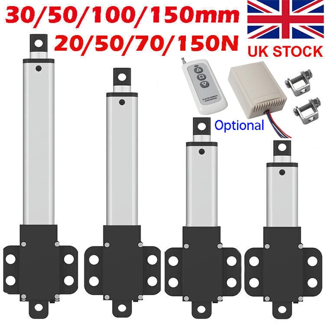 Linear Actuator - 12VDC, 200mm Stroke