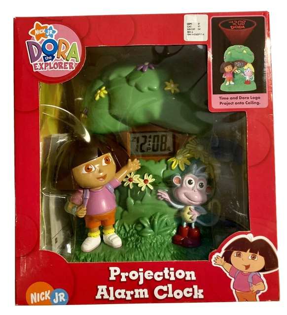 DORA THE EXPLORER Bundle Dora Alarm Clock and Dora Candyland £13.80