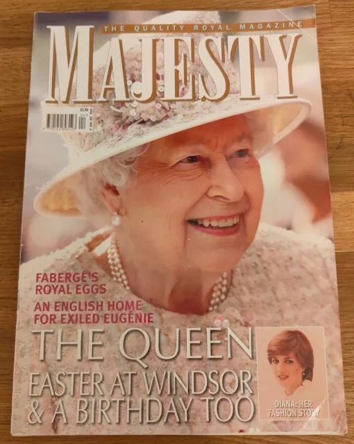 MAGAZINE - Majesty The Official Royal Magazine Vol #38 No #4 Diana Kate William