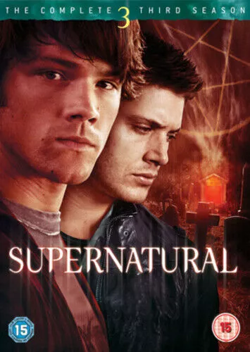 Supernatural The Complete Third Season (2008) Jared Padalecki 5 DVD Region 2