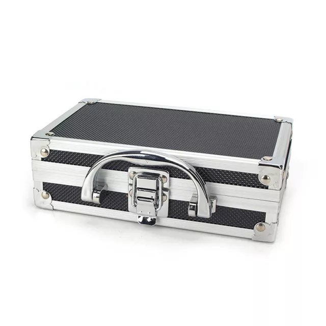 Portable Toolbox Aluminum Carry Case Travel Anti-collision Sturdy Password -wf