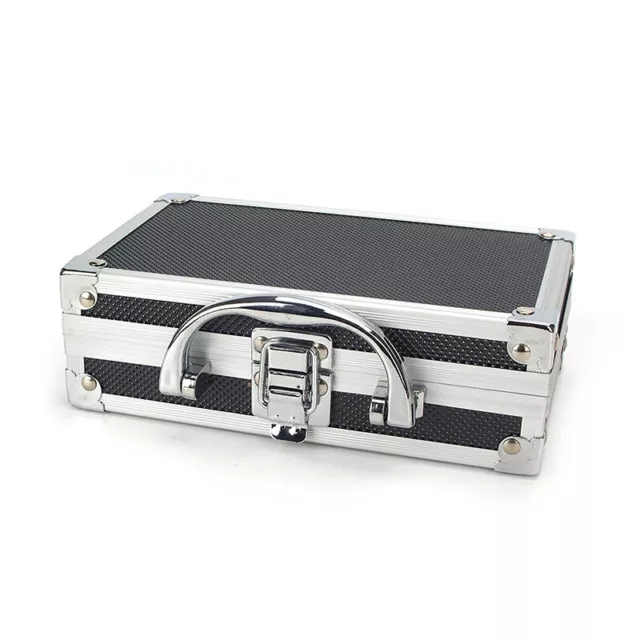Portable Toolbox Aluminum Carry Case Travel Anti-collision Sturdy Password #km
