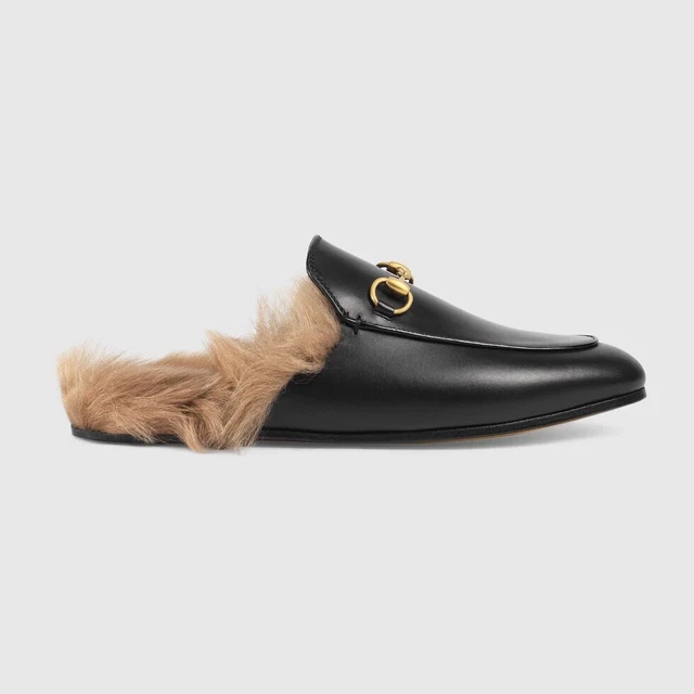 Gucci Princetown Fur Loafers 39 EU | 100% Authentic, 2015 Re-Edition