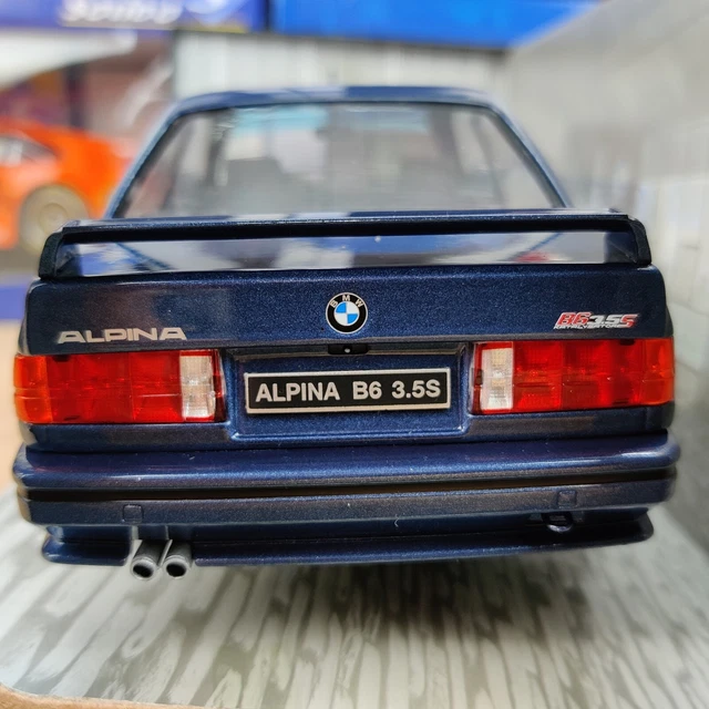 Voiture Solido Bmw Alpina B6 3.5S Mauritius Blue 1990 1:18 Neuf Boite S1801520