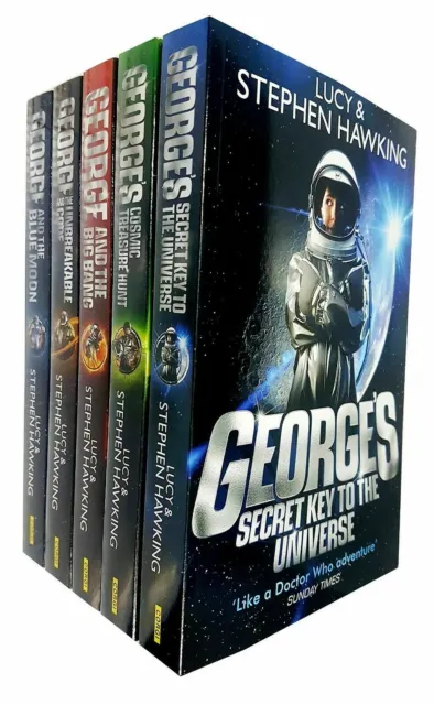 George's Secret Key to the Universe Series By Stephen & Lucy Hawking 5 Books Set