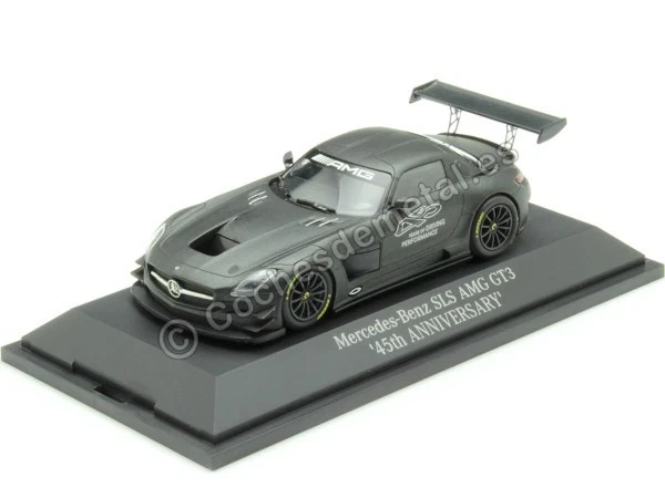 Mercedes SLS AMG GT3 jaune (Minichamps) 1/43e