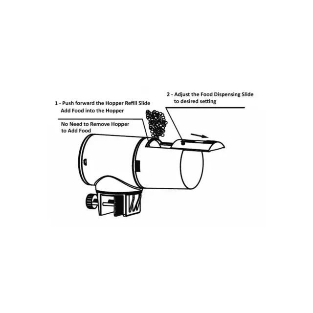 Lifegard Intelli-Feed Aquarium Fish Feeder 2