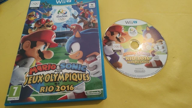 ++ JEU NINTENDO WII U MARIO & SONIC aux jeux olympiques de RIO 2016