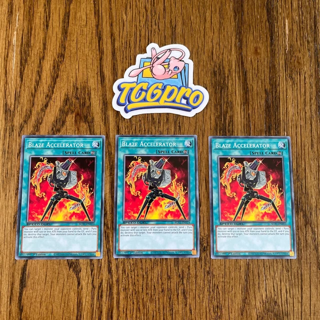Yu-Gi-Oh! Blaze Accelerator Card - SGX1-ENH14 Common 1st Edition From Speed Duel GX Box