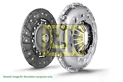 LuK Clutch Kit 2 piece (Cover+Plate) fits FORD TRANSIT TDCi 2.2D 07 to 14 247mm