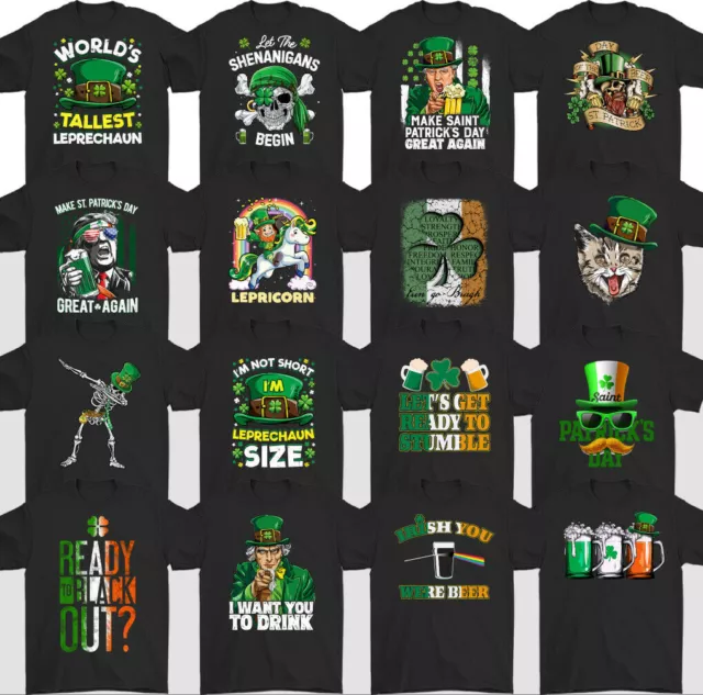 Giorno di San Patrizio T-Shirt,Paddy's Irlandese Irlanda T-Shirt Uomo