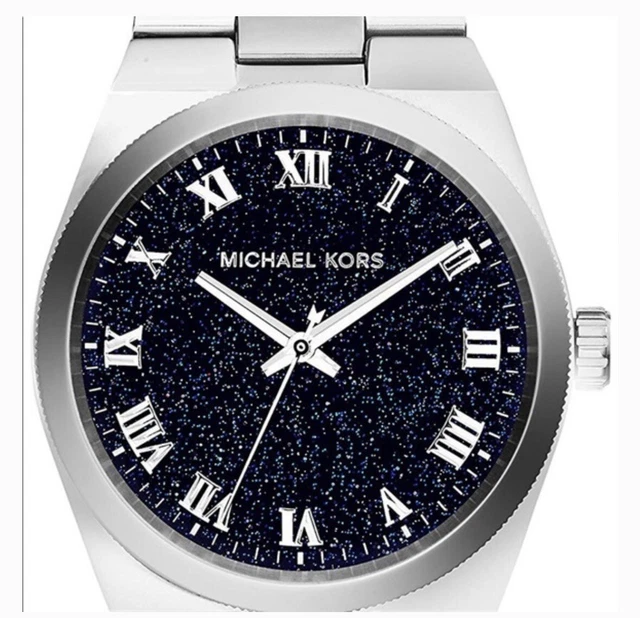 Michael kors women's channing animal 2025 print leather strap watch 40mm