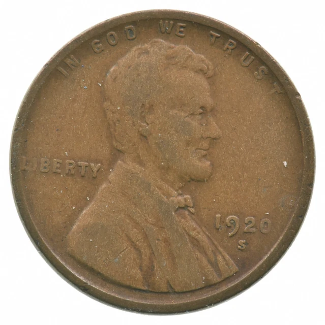 Better Date 1920-S US Lincoln Wheat Cent Penny Coin Collection Set Break *120