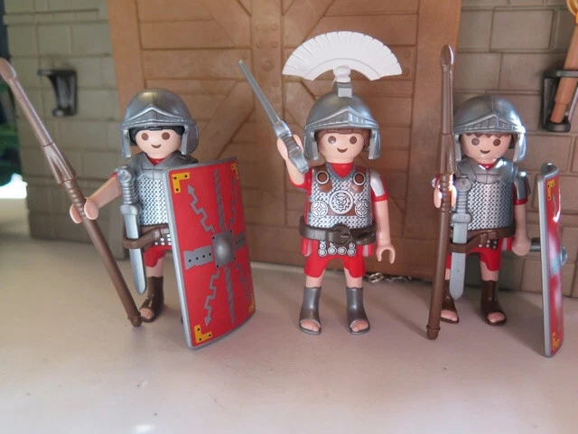 Playmobil 4271 - Romains Centurion Légionnaire | Avec Catapulte Fonctionnelle Et Accessoires - Jeu De Construction 4 Ans Et Plus