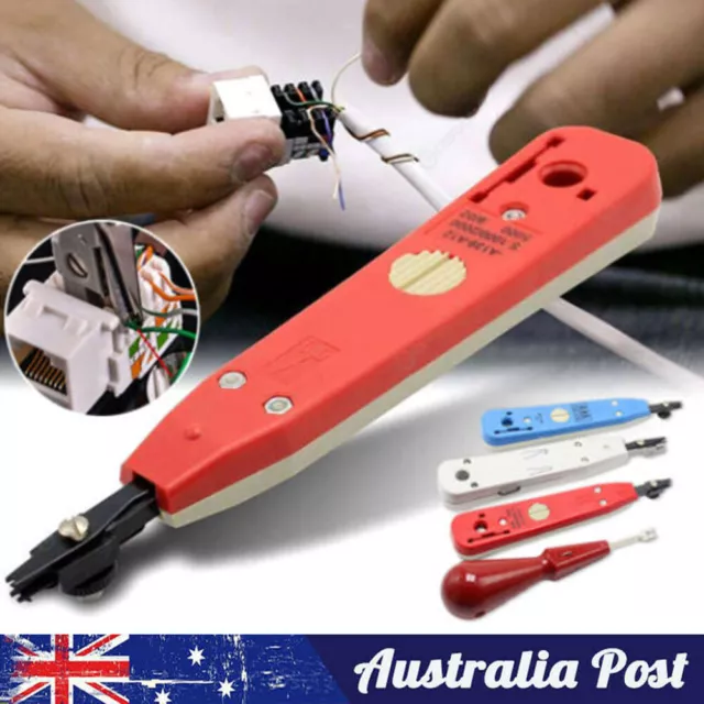 NBN ISGM Telstra Red Blue Exchange Tools Krone Quante Tool Punch Down Crimper