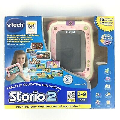 Tablette Console Storio 2 Rose de Vtech + Boite