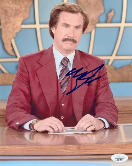 Will Ferrell signed 8x10 Anchorman Photo JSA