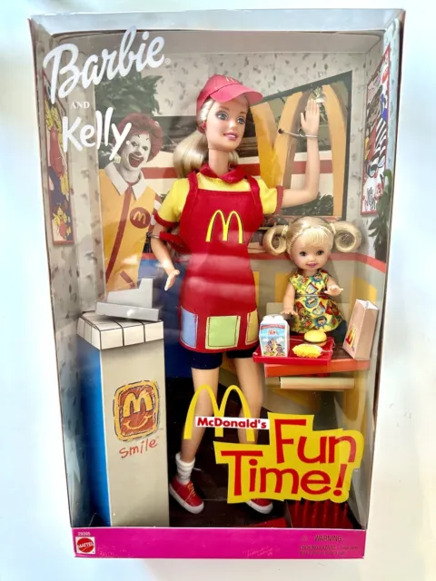 Barbie and Kelly McDonald’s Fun Time Gift Set | 2001 | New in Box Sealed #29395