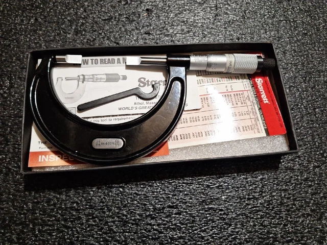 Starrett 0-1" Blade Micrometer No. 486Mp-50