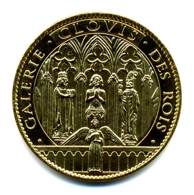 51 REIMS Cathédrale Notre-Dame, Galerie des Rois, Clovis, Arthus-Bertrand