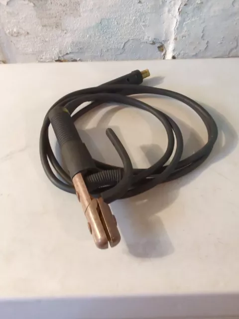 Light Weldimg Cable #2 with 250A Electrode Holder Tweco Male End 10.5' 600V USA