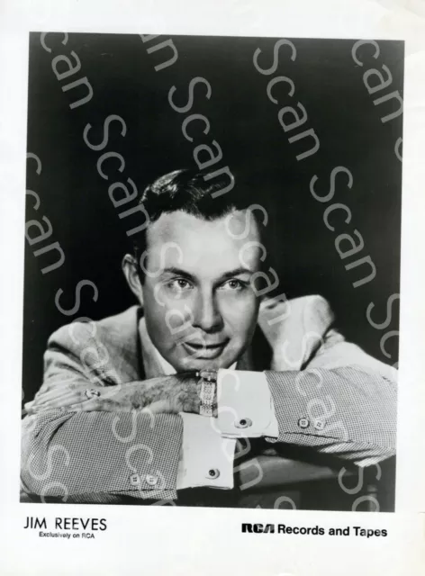 Jim Reeves VINTAGE 8x10 Press Photo Country Music 6