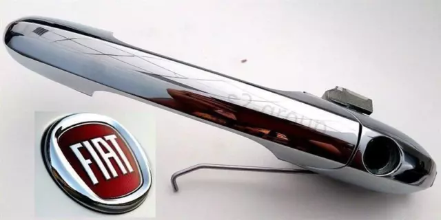 FIAT 500 07-15 Türgriff Außen Außengriff Griff Vorne Links Fahrerseite Chrom