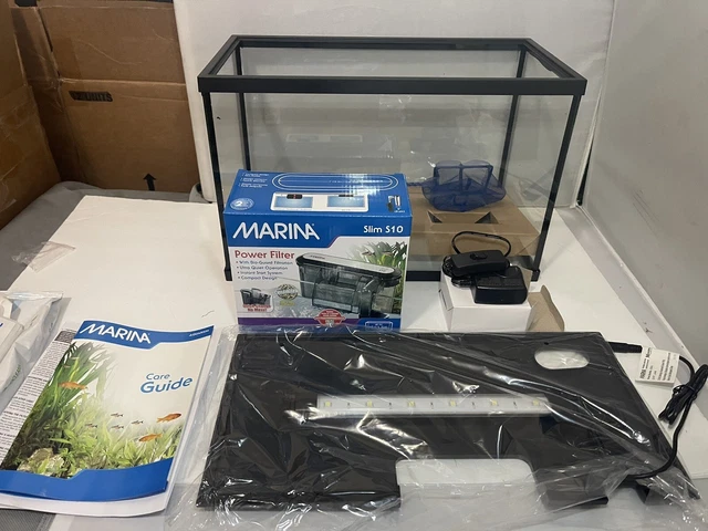 5 Gallon (19 L) LED Aquarium Kit – Ideal for Beginner Aquarists and New Fish-...