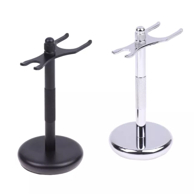 Men Steel Safety Razor Stand Double Edge Razor Art Holder Shaver AccessEL