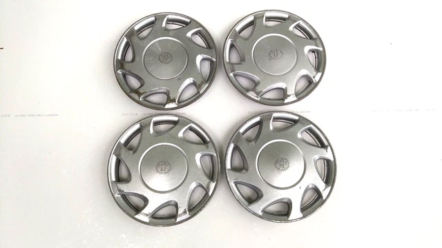 Toyota carina e 14" Copricerchi/Coprimozzi Copri Originale Set X4 42602-05040