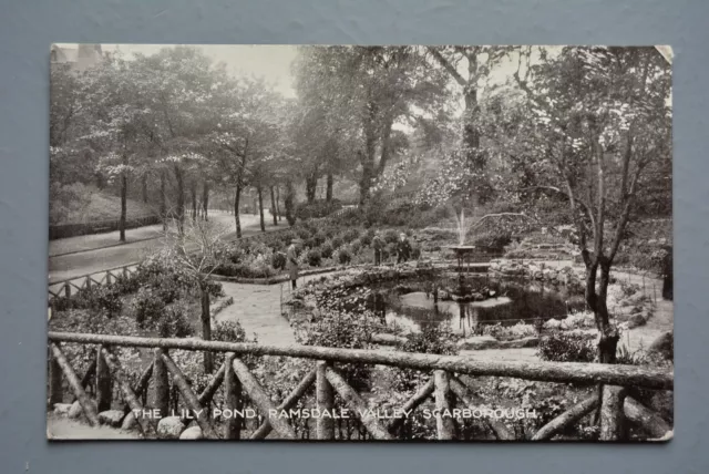 R&L Postcard: Scarborough Lily Pond Ramsdale Valley