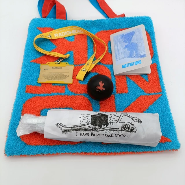 RADIOHEAD EUROPE TOUR 2025 VIP Fast Track Exclusive Merch Tote Bag