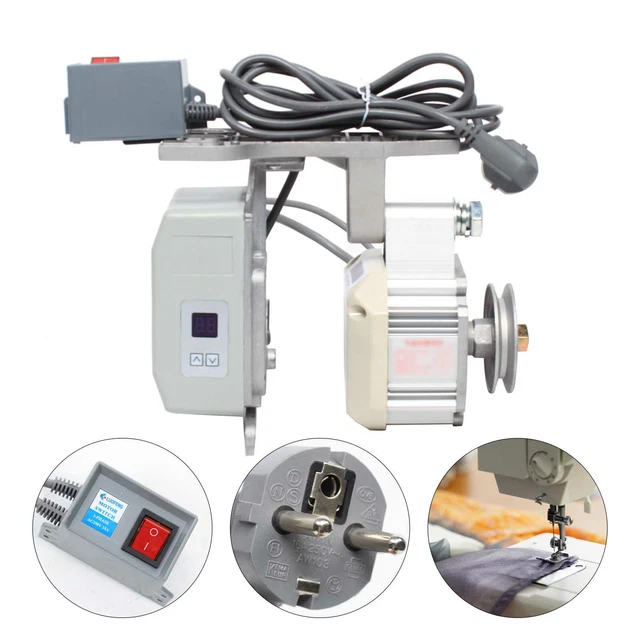 FIRSTOP 1175/B Motore Macchina Da Cucire Trimonofase, Colore ARGENTO - Pisa