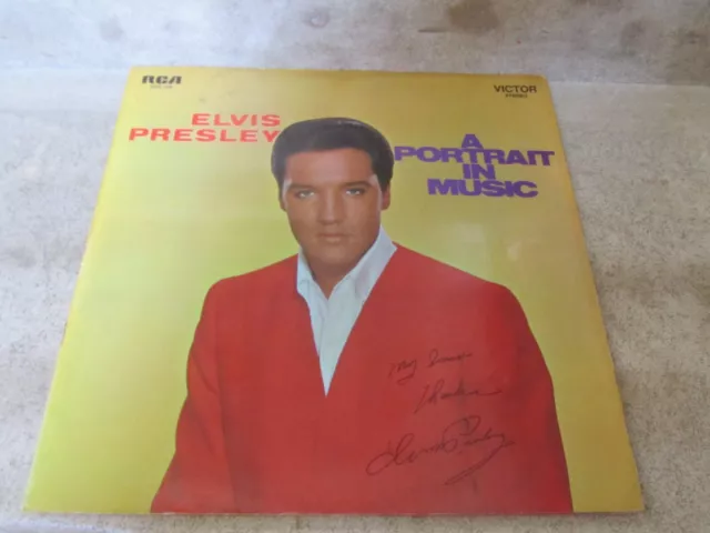 LP.vinyl 33t /  ELVIS PRESLEY- A PORTRAIT IN MUSIC