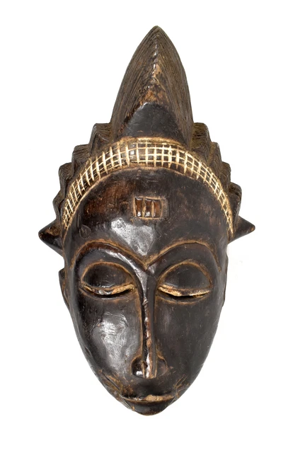 Yaure Baule Portrait Mask Ivory Coast African Art