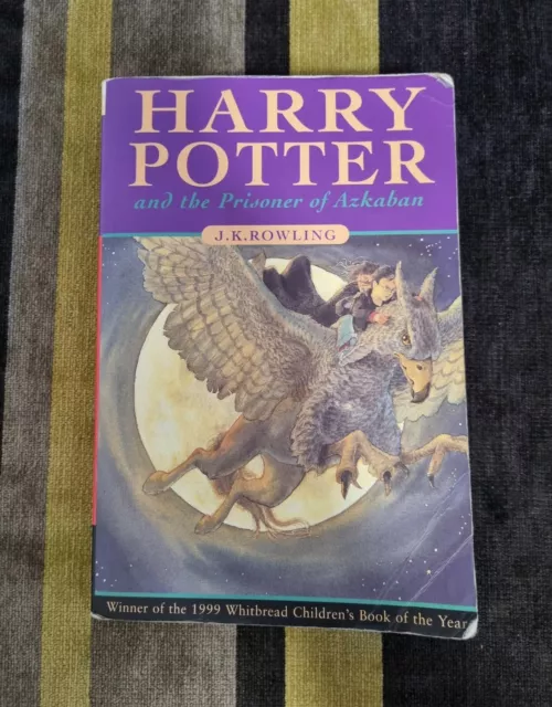 Harry Potter Prisoner Of Azkaban Book 1st Edition 4th Print Softback 1999