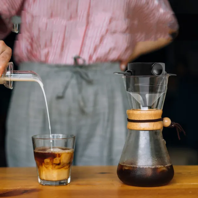 Faltbarer Kaffeefilter Edelstahl Tropfkaffeetrichter Kaffeetropfer