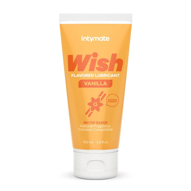 Lubrificante intimo aromatizzato gel sessuale vaginale anal a base acqua Vanilla